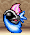 Ogura releasing his evil sphere like Puchi Ogura eggs from his nose.