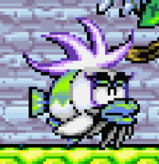 Lovelove after being hit by Jiiyan.