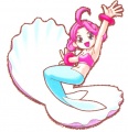 Artwork of the Mermaid from Densetsu no Starfy 4.