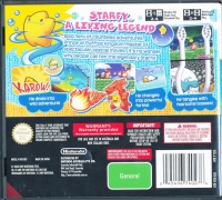 The back of the Australasian The Legendary Starfy box