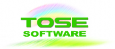 Alternative TOSE logo from April 26th 2003 or some date earlier, featuring an area of grass and a rainbow. It was used on a welcome page.