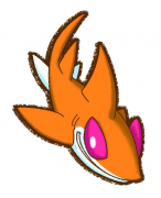Artwork of a Red-eyed Sand Snark from Densetsu no Starfy 4