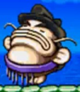 Fat Cat's sprite in The Legendary Starfy.