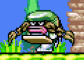 Funazou after being hit by Jiiyan.