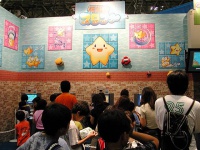 The Densetsu no Starfy wall decorations at the 16th World Hobby Fair event.
