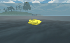 Starfy swimming in version 2 of the demo.